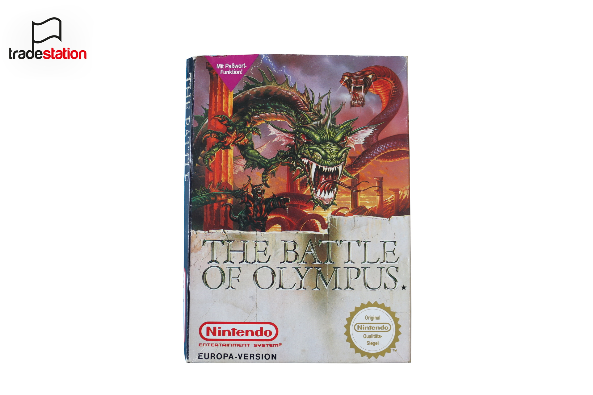 The Battle Of Olympus NES