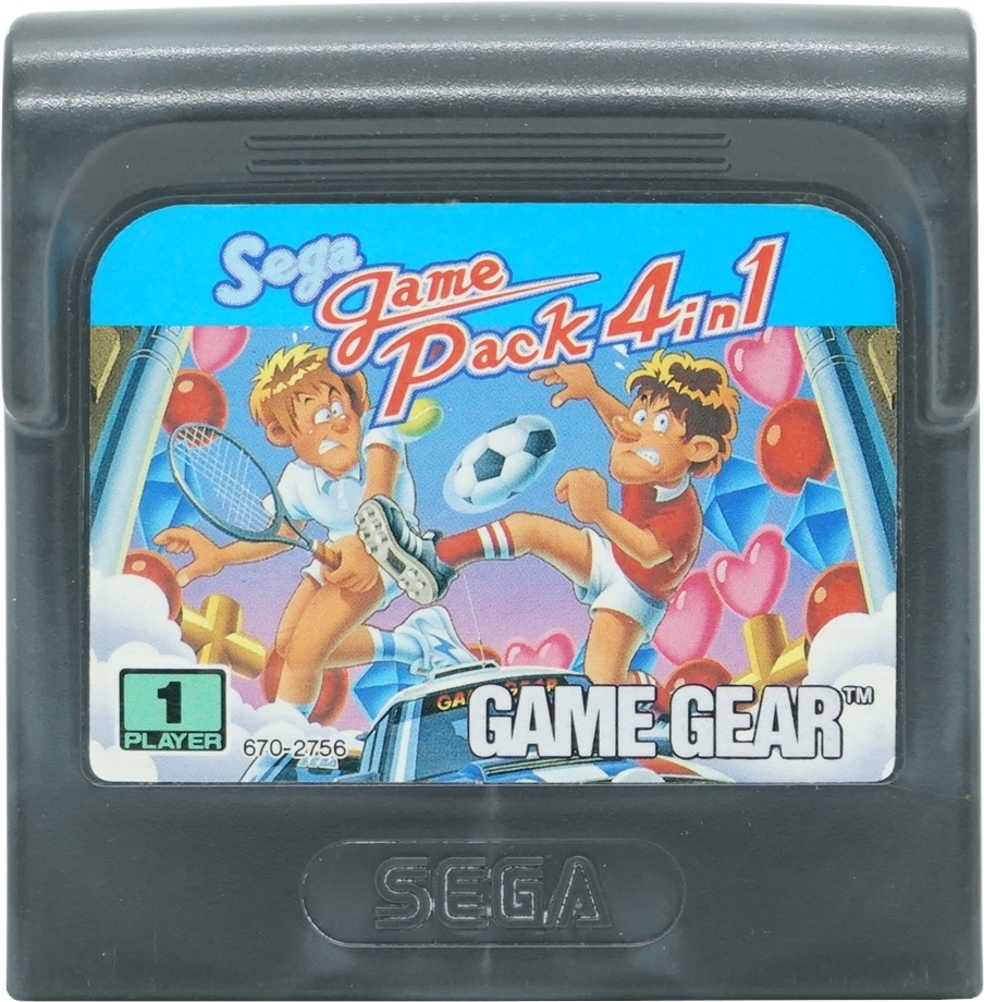 Sega Game Pack 4in1 Game Gear