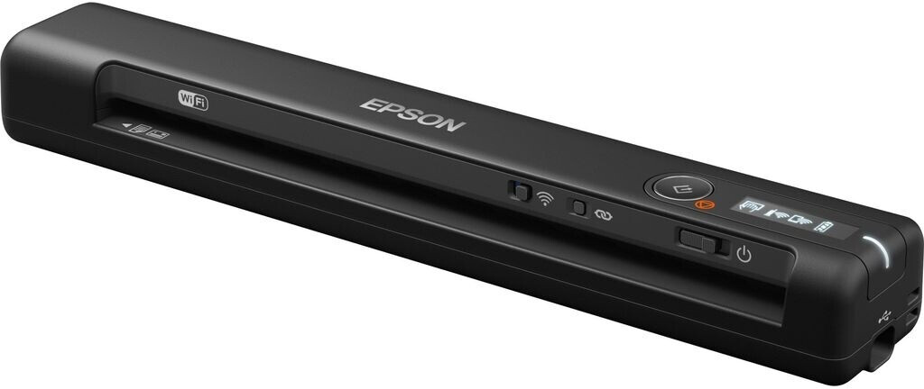 Epson WorkForce ES-60W Wireless Mobile Scanner Schwarz