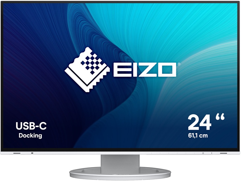EIZO FlexScan EV2485-WT 24" 1920x1200 Pixel 60 Hz Monitor weiß
