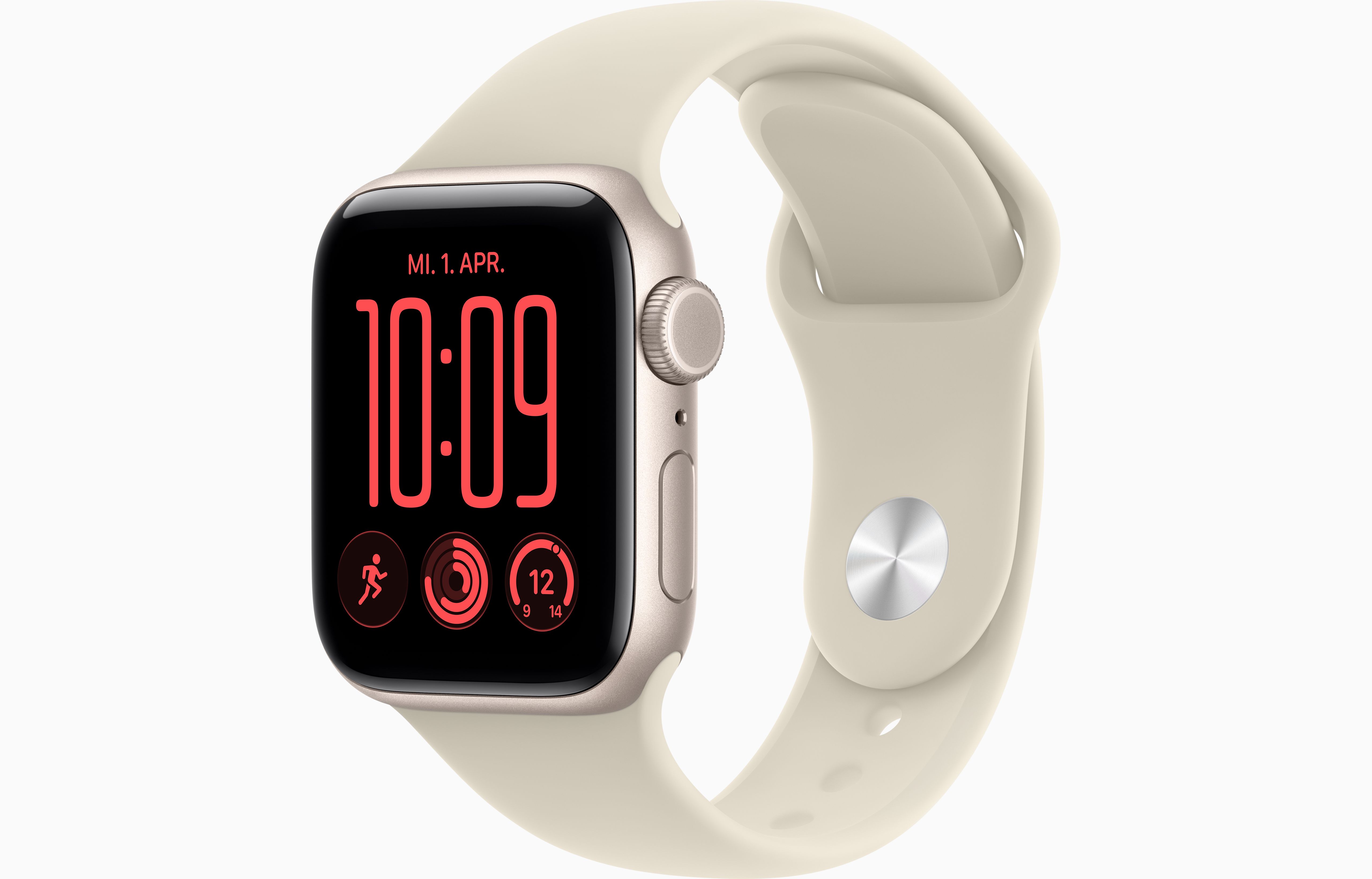 Apple Watch SE 3 GPS + Cellular 40mm Starlight Aluminium MJLC4ZR/A