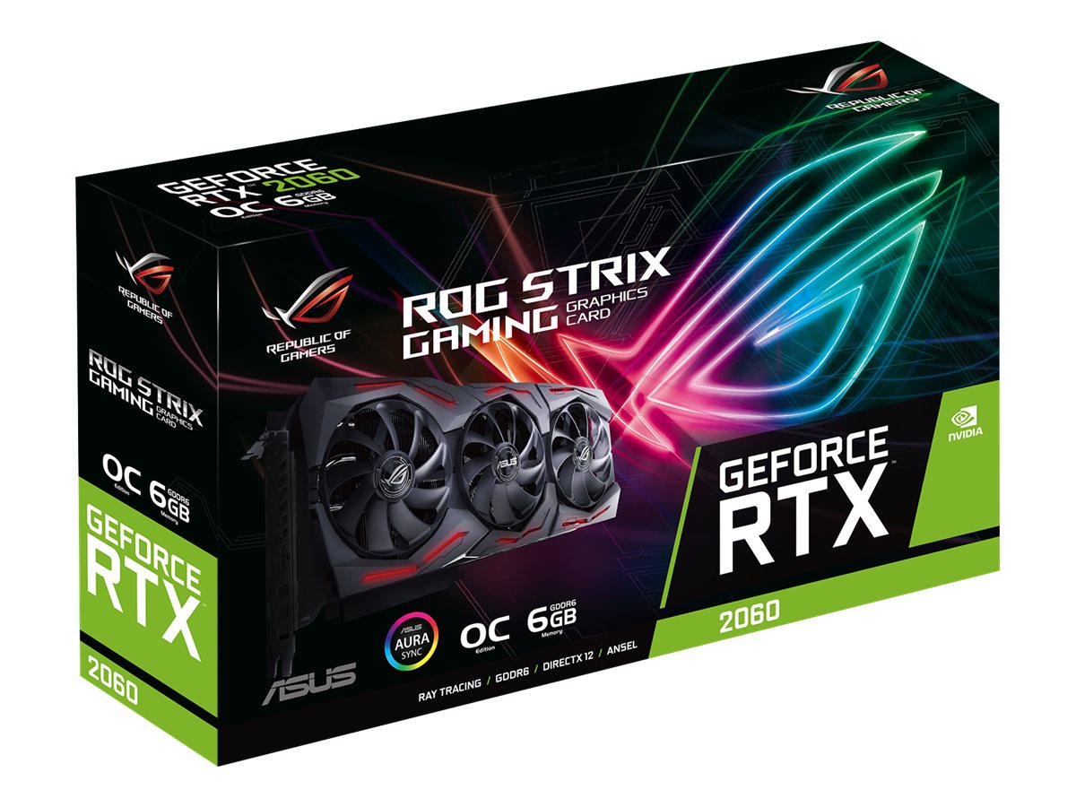 ASUS ROG STRIX RTX 2060 6GB Evo Gaming Grafikkarte