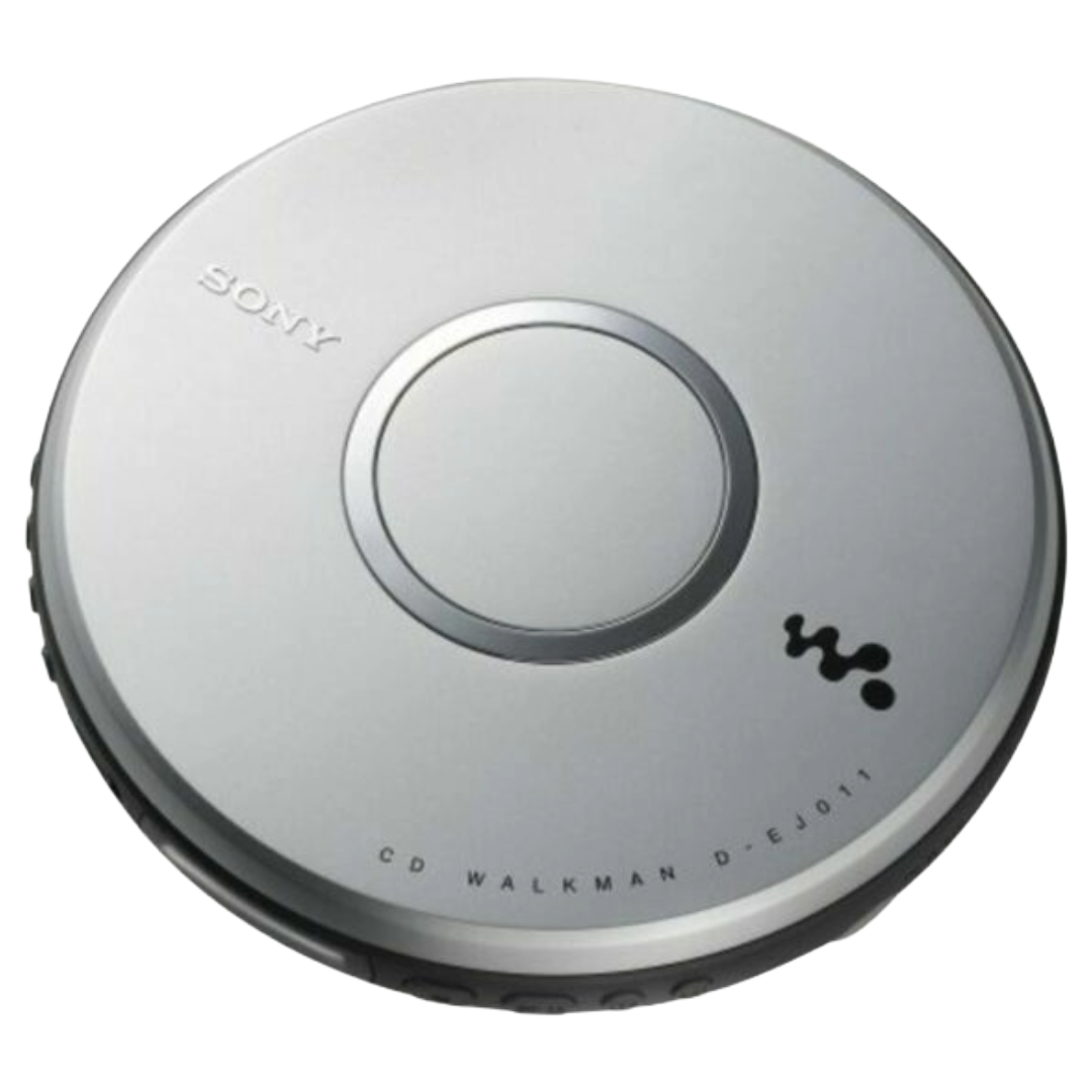 Sony Walkman Portable CD Player Silber S-EJ01