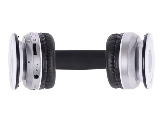 rebeltec City Headphone with Microphone Wired 3,5mm White