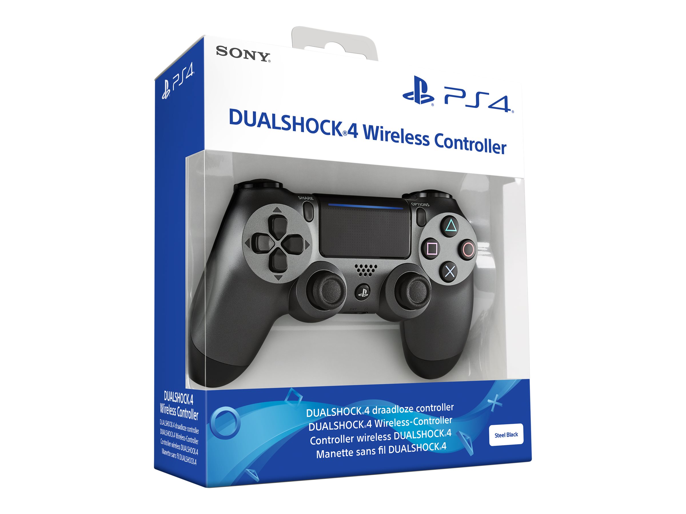 Sony Playstation 4 Wireless Controller Steel Black CUH-ZCT2E