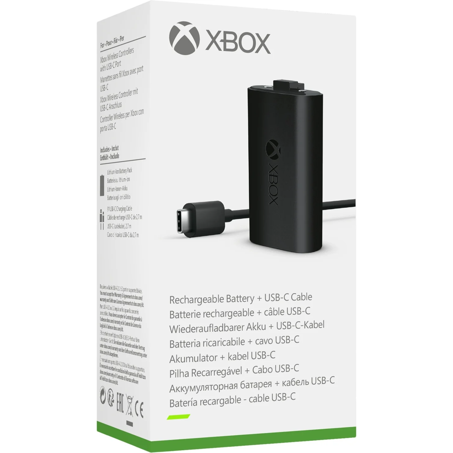 Microsoft Xbox Akku + USB-C Kabel Neuware