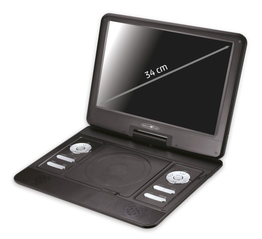 Reflexion Mobil 13'' Portable LCD Monitor DVD DVBT2 Gameplayser DVD1322