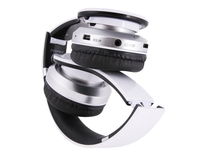 rebeltec City Headphone with Microphone Wired 3,5mm White