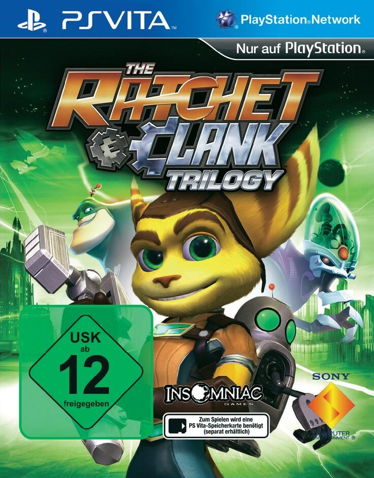 The Ratchet & Clank Trilogy PS Vita