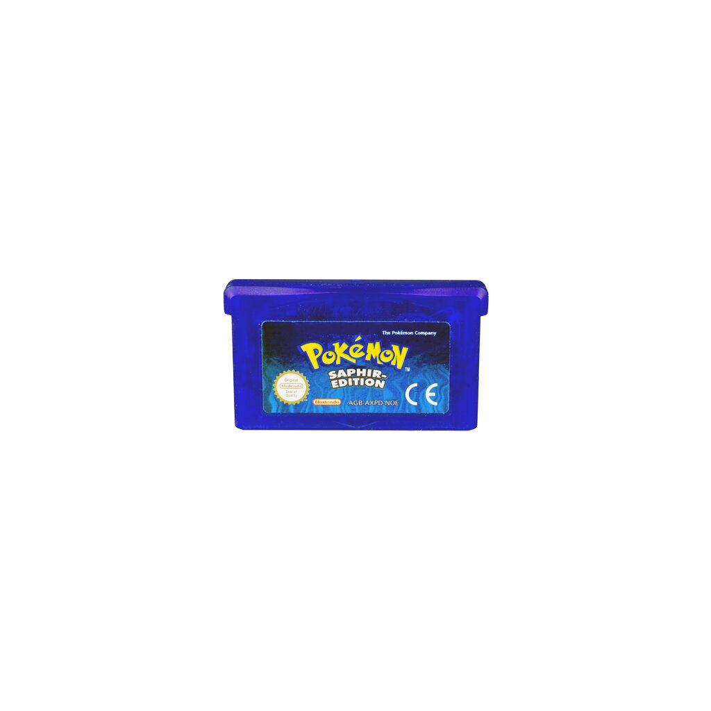 Pokemon Saphire Edition (Ohne OVP) GBA AGB-AXPD-NOE