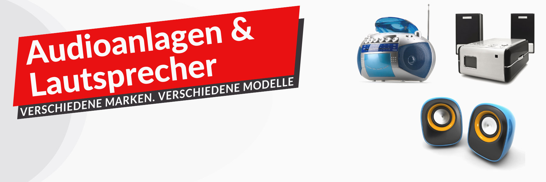Audioanlagen & Lautsprecher