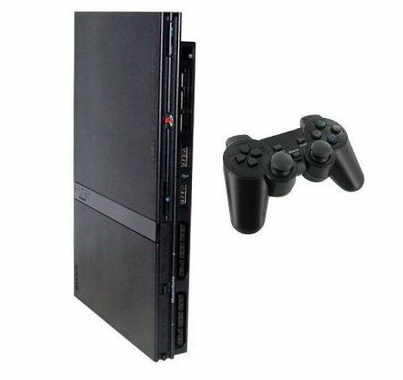 Sony Playstation 2 Slim Schwarz SCPH-79004
