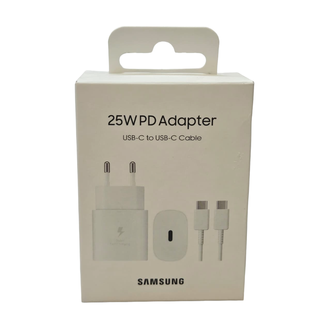 Samsung 25W PD Adapter USB-C to USB-C Cable