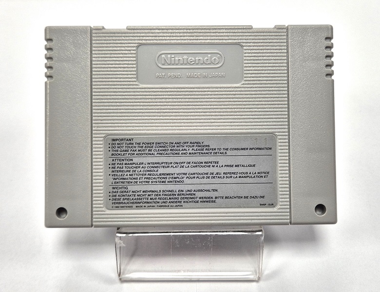 Beware The Ultimate Evil Of Warlock OVP SNES