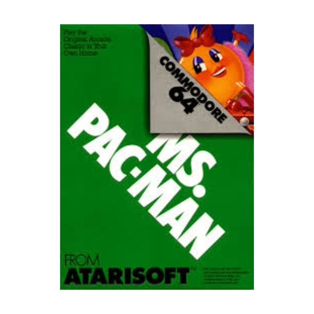 MS. Pac-Man Atari Comodore 64