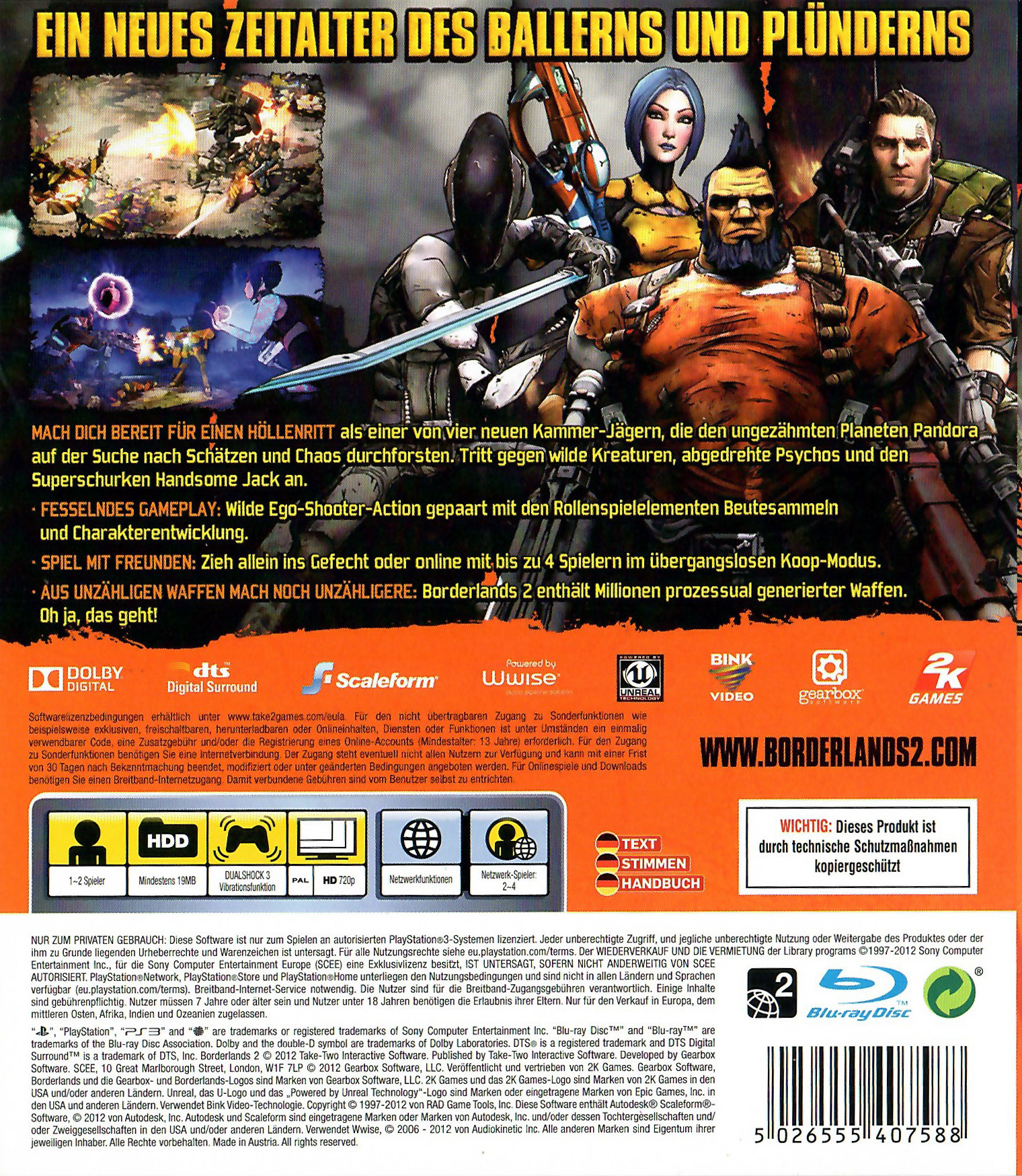 Borderlands 2 PS3