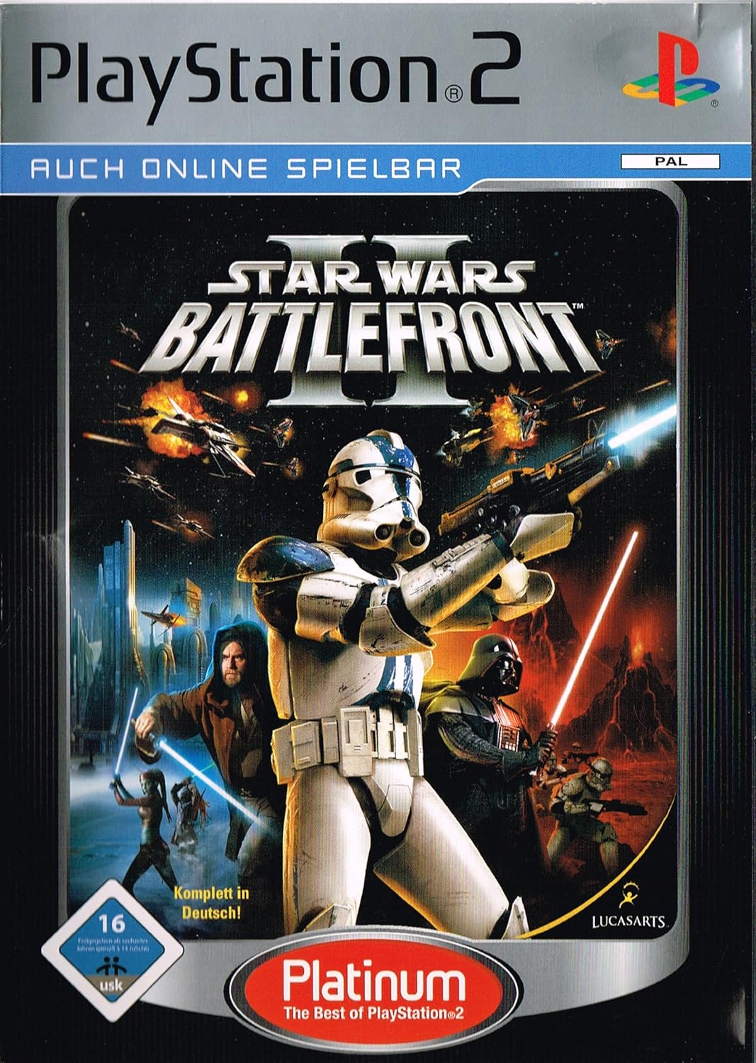 Star Wars Battlefront 2 (Platinum) PS2