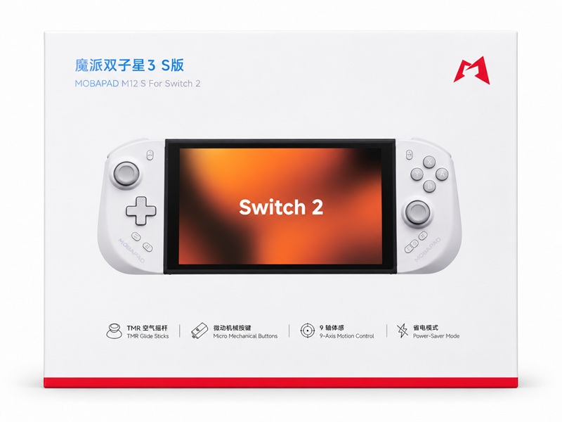 MOBAPAD M12 S TMR Joy-Cons für Switch 2 weiß