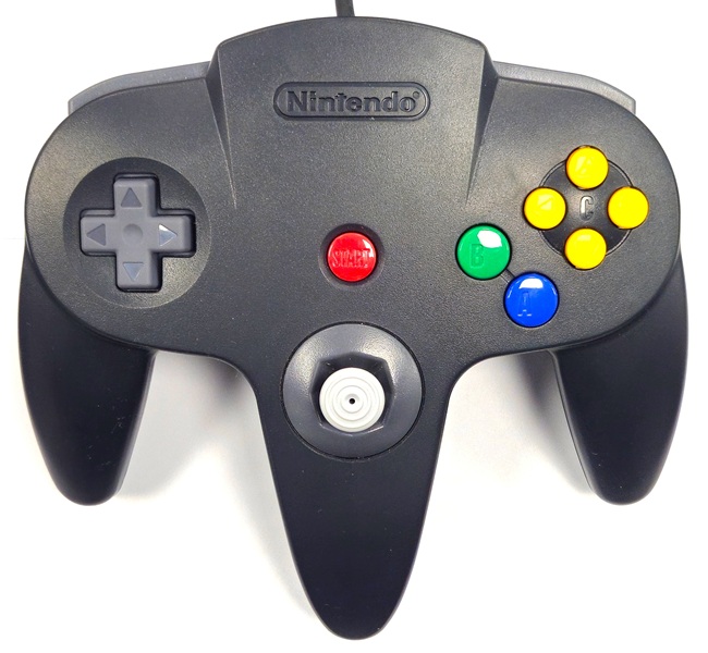 Nintendo N64 Controller Schwarz NUS-005 OVP