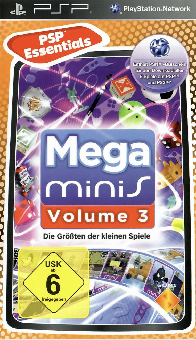 Mega Minis Volume 3 (Essentials) PSP