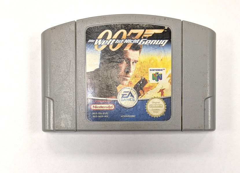 007 Die Welt Ist Nicht Genug N64 Ohne OVP NUS-NO7P-NOE