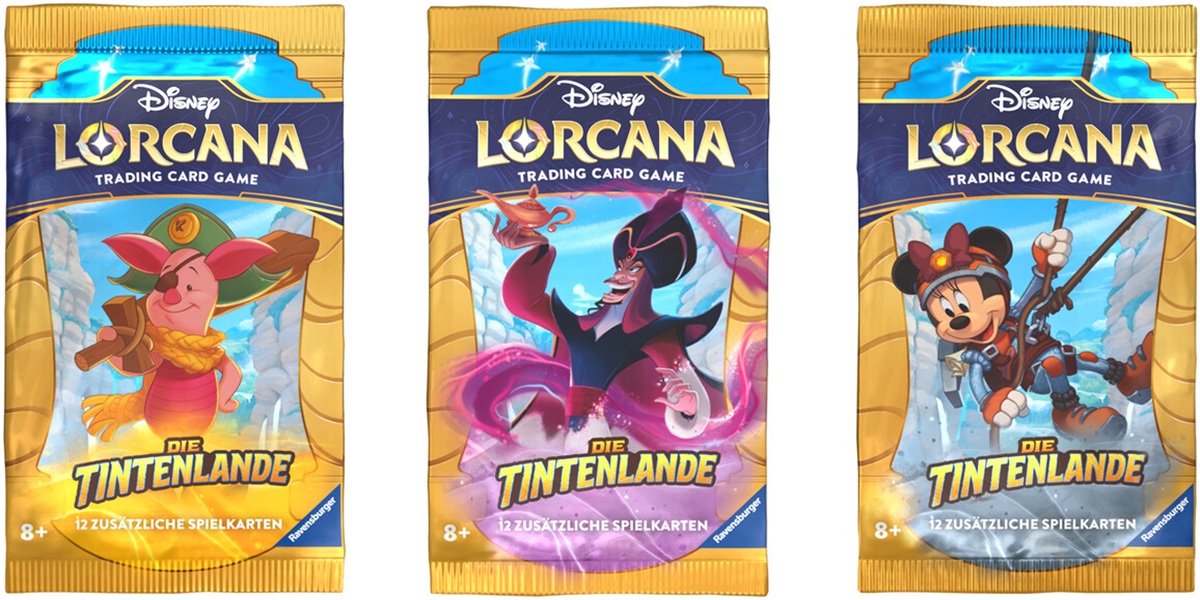 Disney Lorcana Die Tintenlande Booster Deutsch Neu