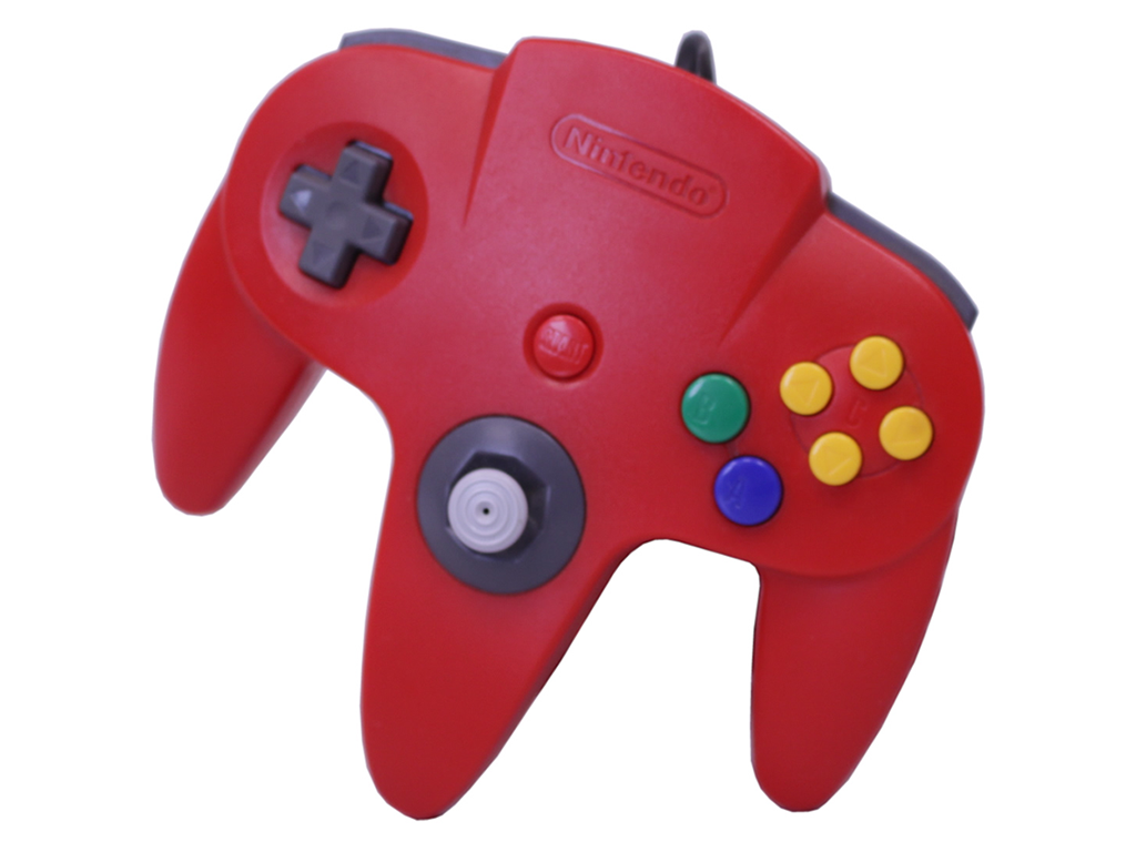 Nintendo N64 Controller NUS-005 Rot