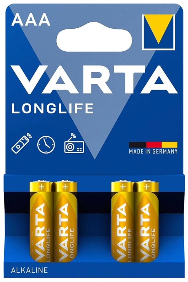 Varta AAA Longlife Alkaline Batterie