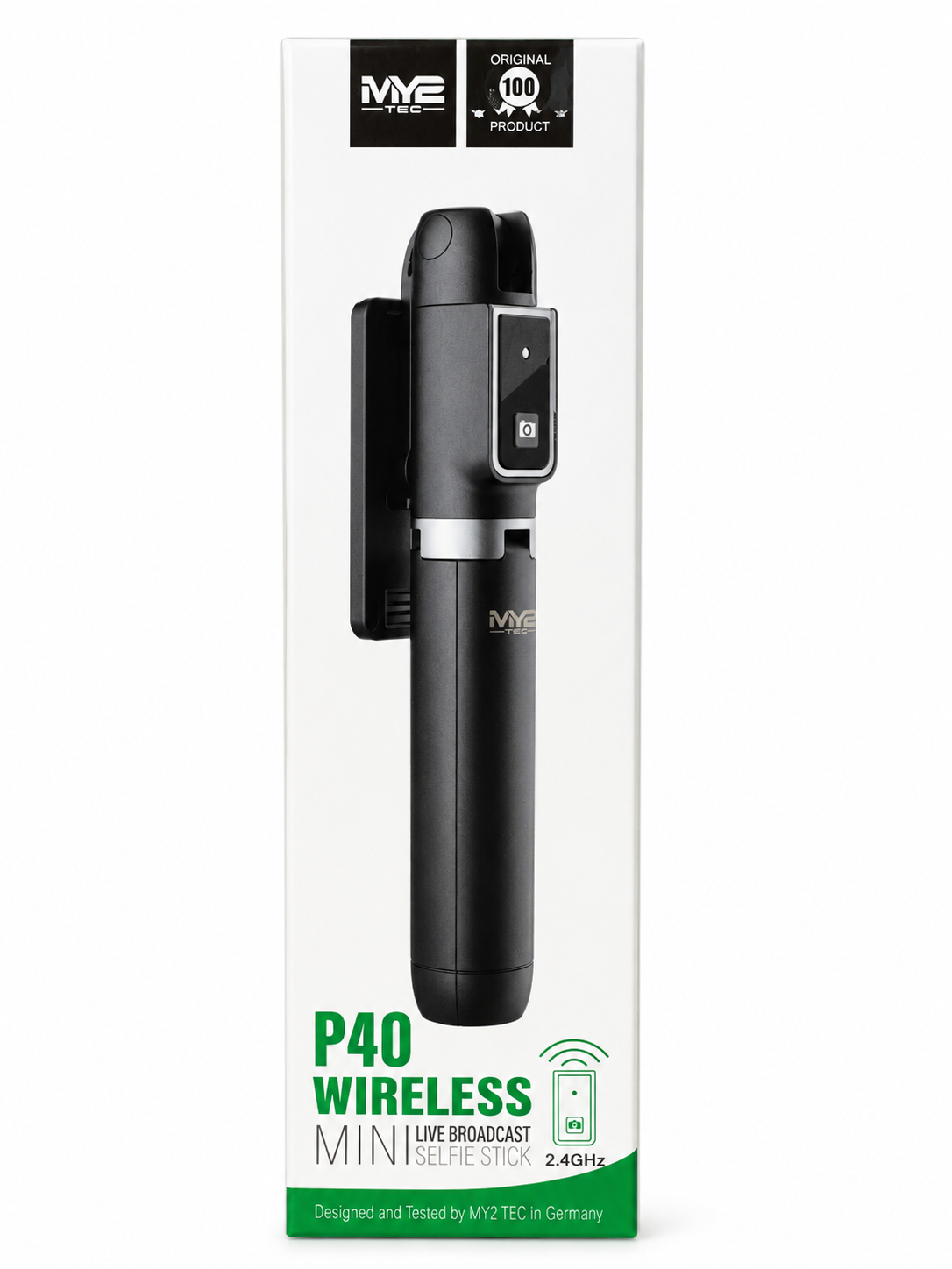 M2-Tec P40 Wireless Mini Selfie Stick