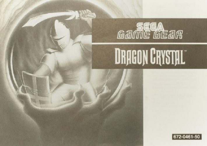 Dragon Crystal Ohne OVP mit Spielanleitung Sega Game Gear