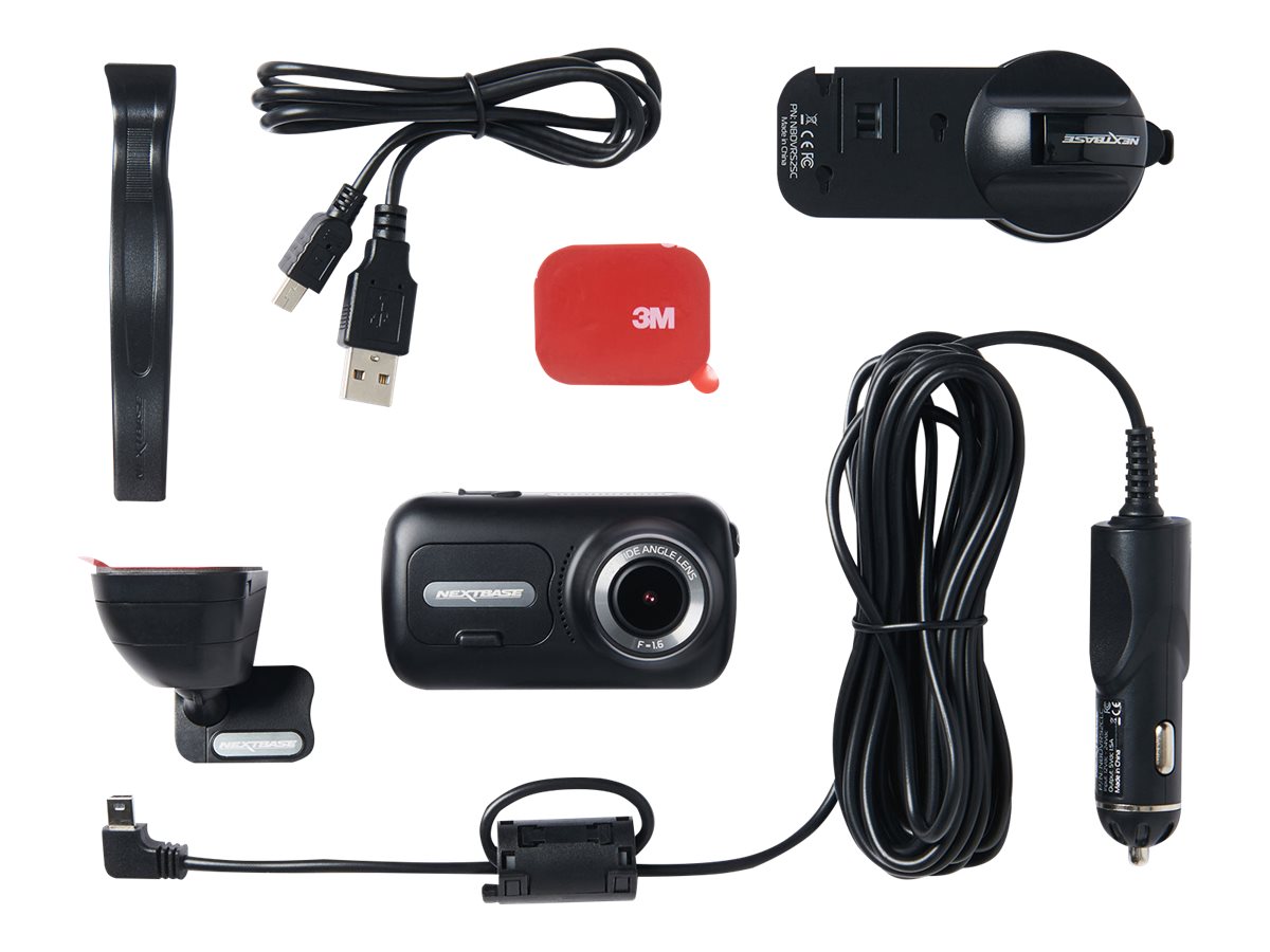 NEXTBASE Dashcam QHD Full HD 3 Zoll Display Touchscreen