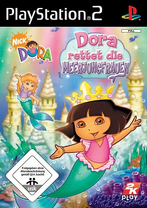 Dora Rettet Die Meerjungfrauen PS2