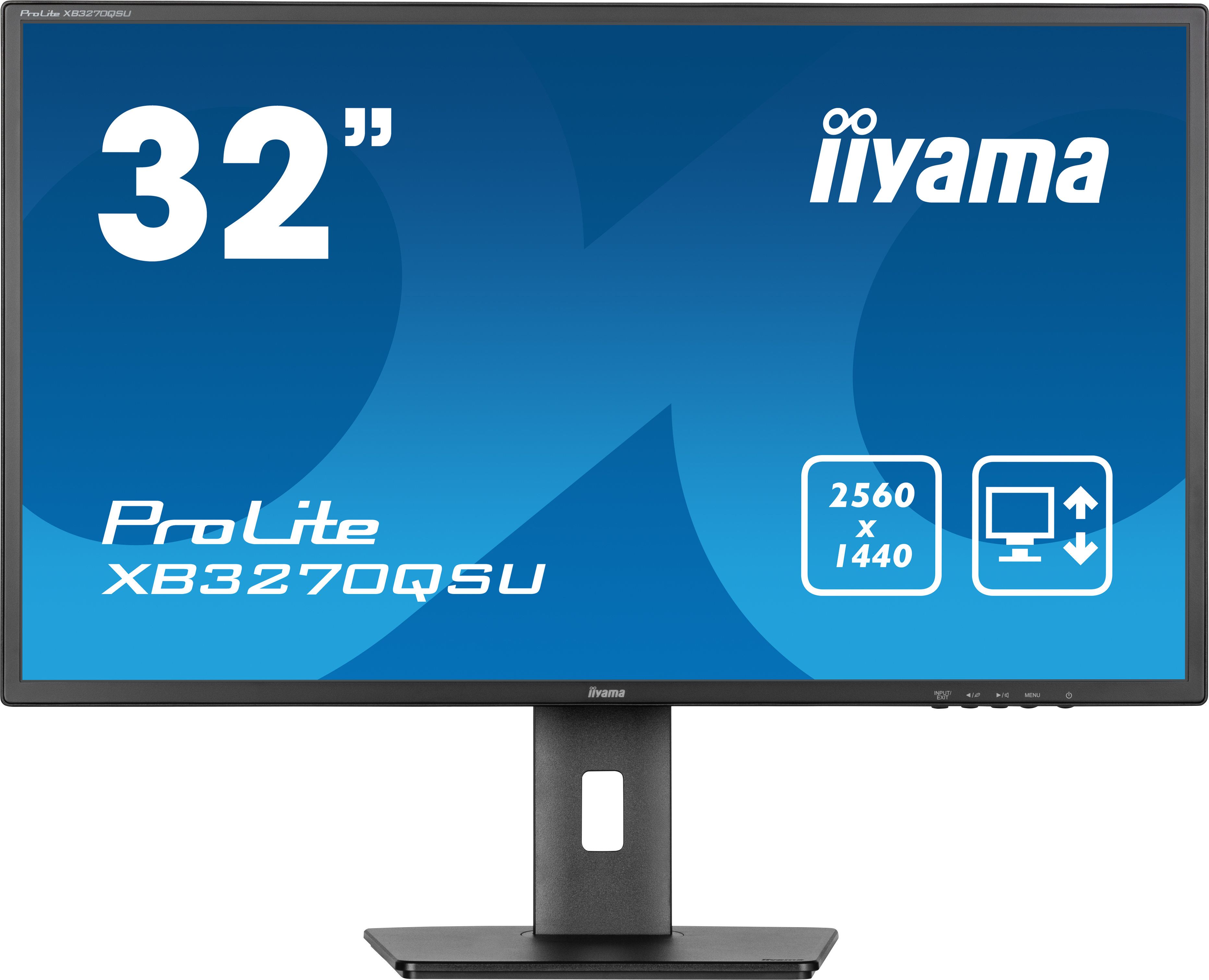 iiyama Prolite XB3270QSU-B1 31,5" IPS LED-Monitor Schwarz