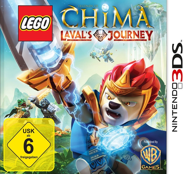 Lego Legends of Chima Laval`s Journey 3DS