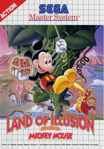 Land Of Illusion Micky Mouse SEGA