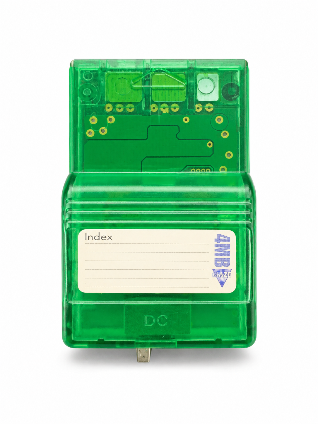 Memory Card für PS1 4MB Grün Transparent