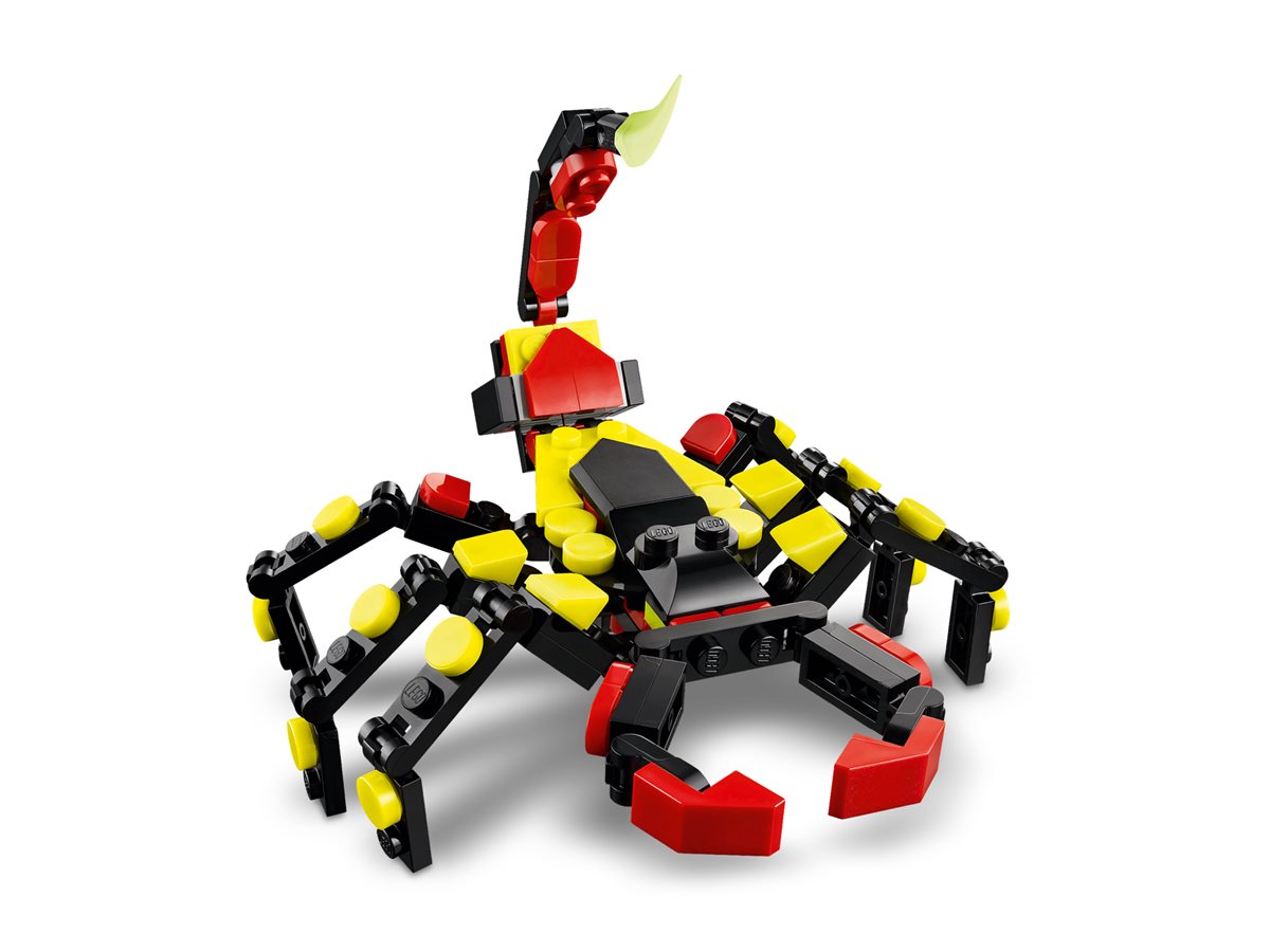 LEGO Creator 3 in 1 Wilde Tiere Überraschungsspinne 31159 Neu