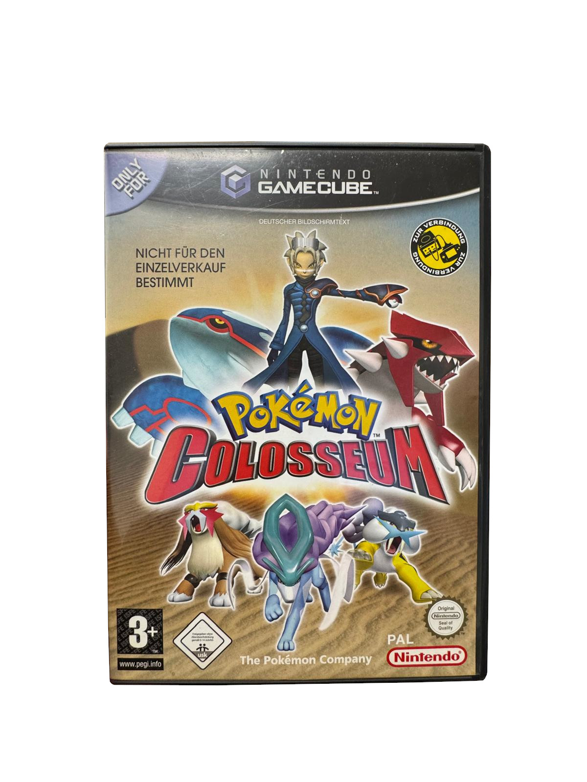 Pokemon Colosseum + Pokemon Box Bundle GC PAL