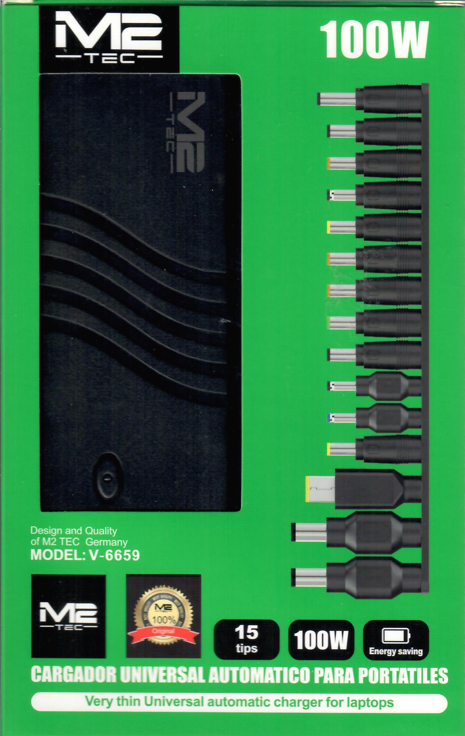 M2 TEC Universal Ladekabel 100W V-6659
