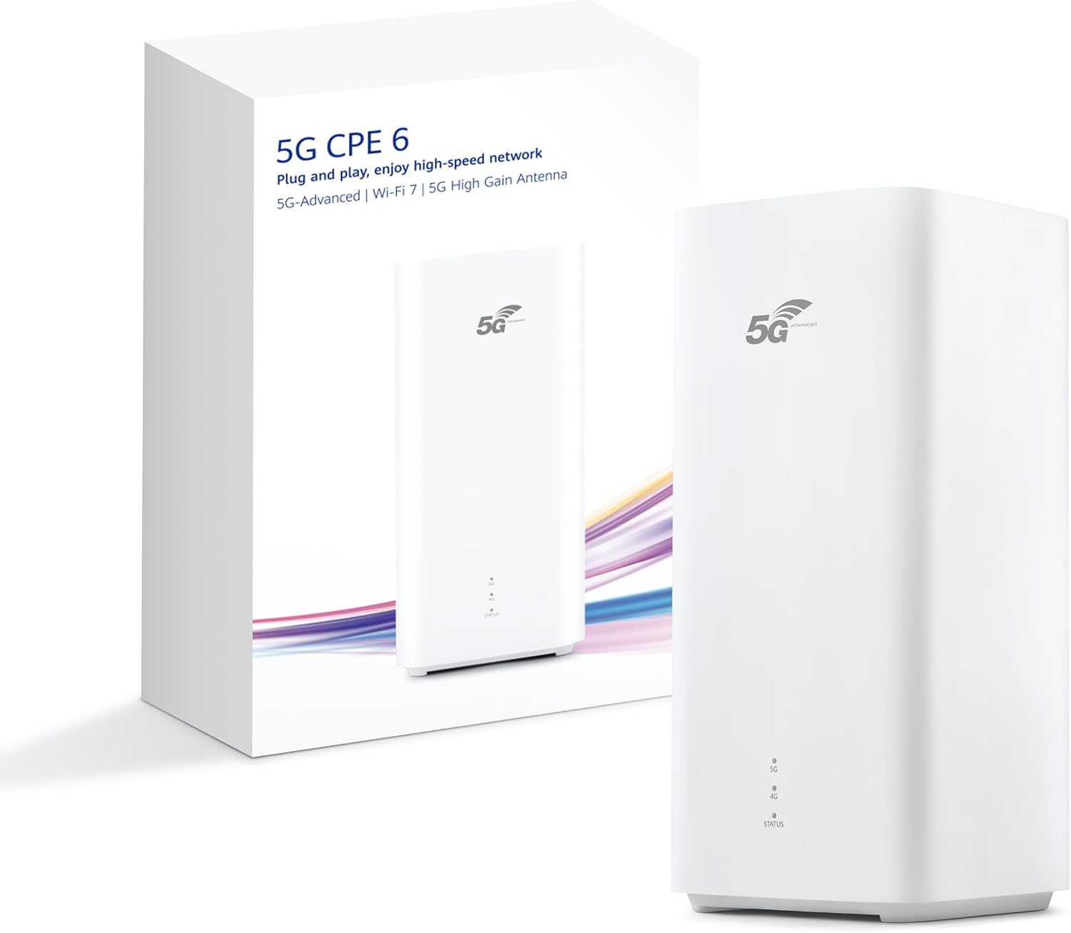 5G CPE 6 Wi-Fi 7 Router White H165-383