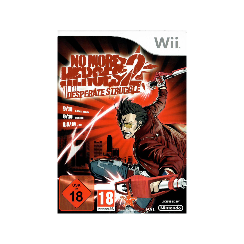 No More Heroes 2 Desperate Struggle Wii