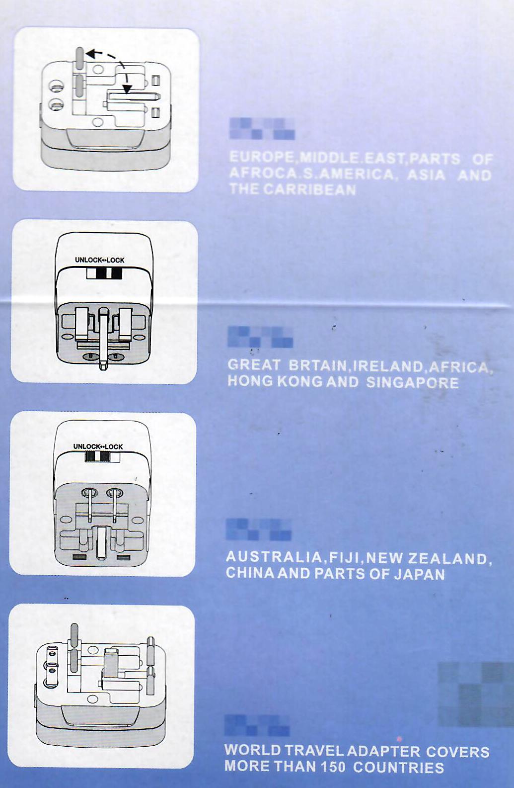 International Adaptor All-In-One
