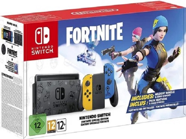 Nintendo Switch HAC-002 Fortnite Edition