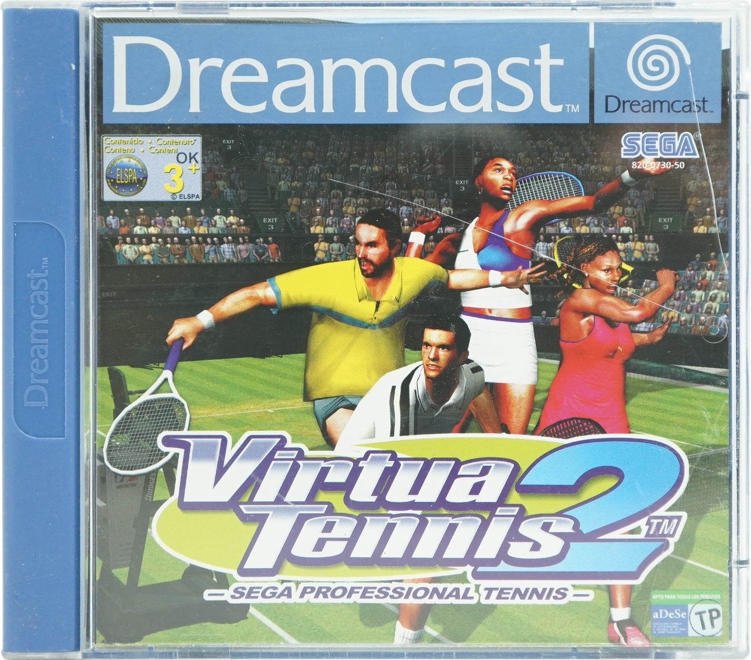 Virtua Tennis 2 Sega Dreamcast