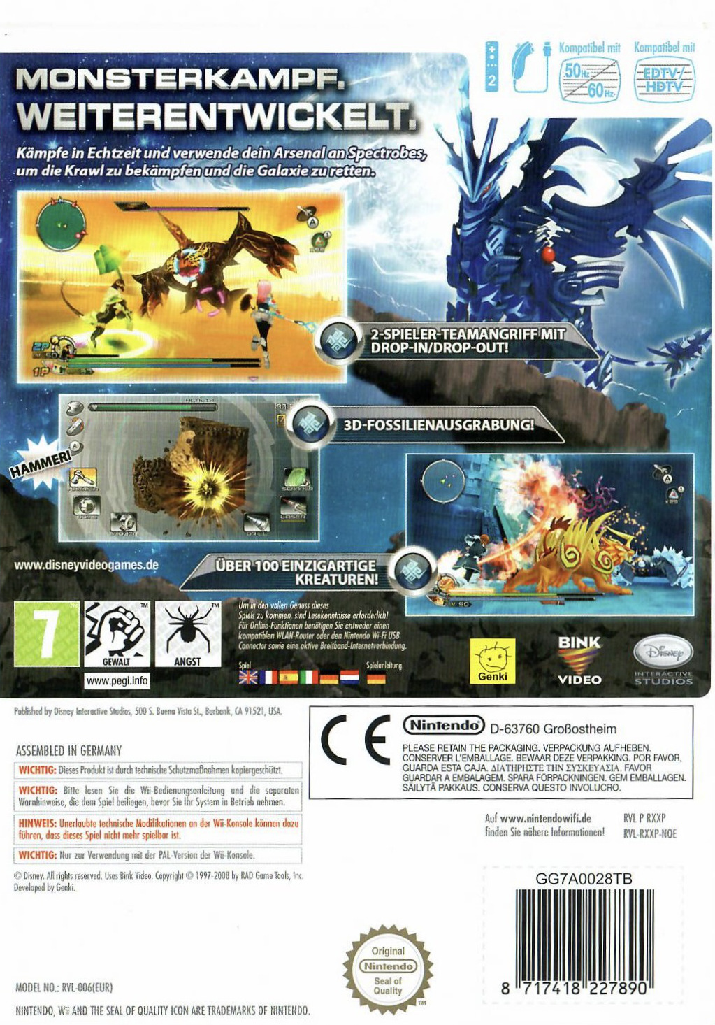 Spectrobes Der Ursprung Wii
