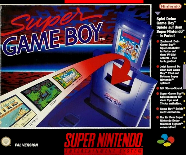 Super GameBoy Adapter SNES SNSP-027 OVP