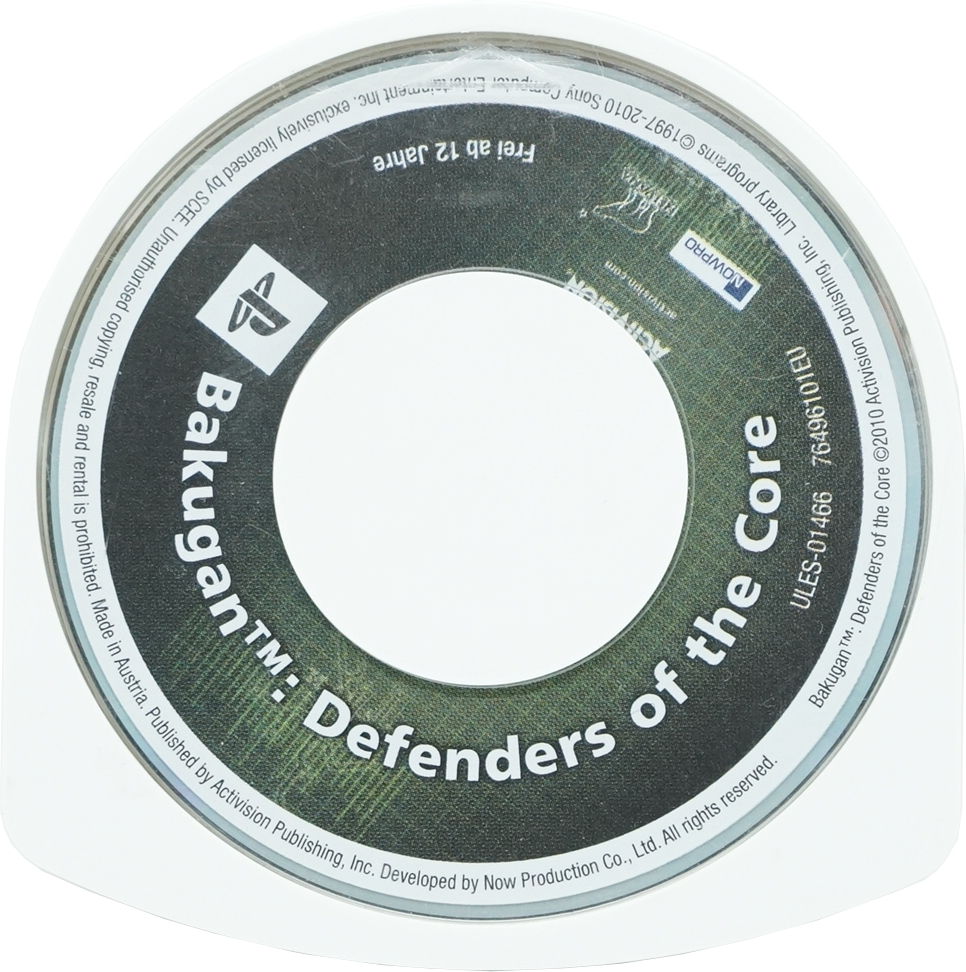Bakugan - Defenders of the Core PSP ohne OVP