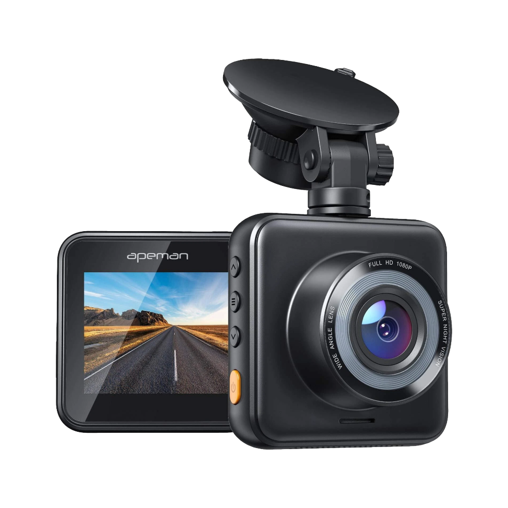 Apeman C420 Dash Camera 1080P Full HD 170 Crad Wide Angle