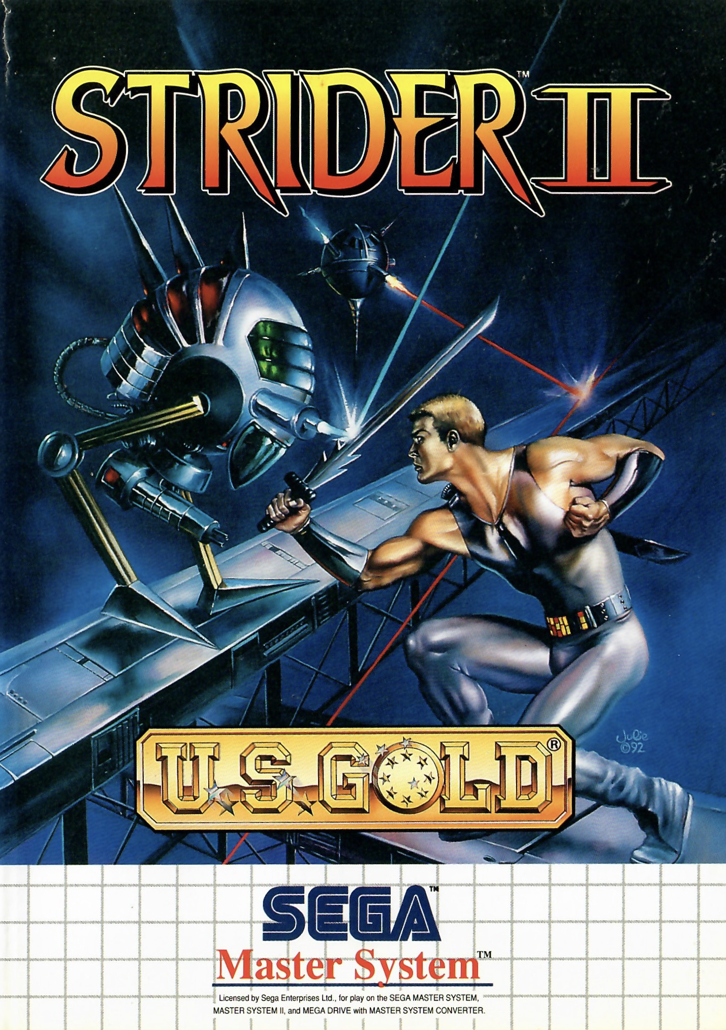 Strider 2 Sega Master System