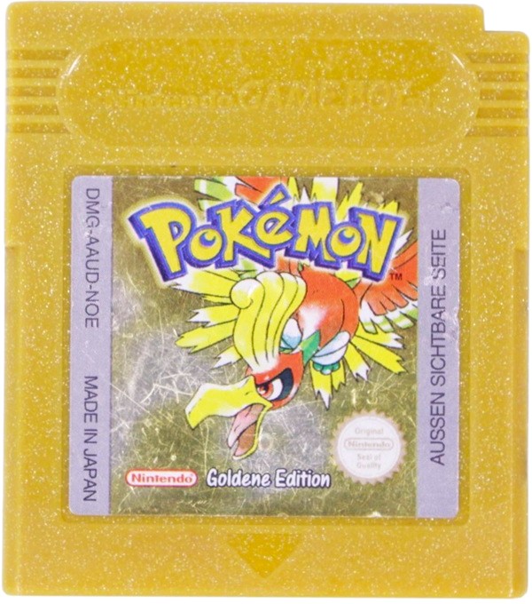 Pokemon Goldene Edition GB DMG-AAUD-NOE
 Ohne OVP